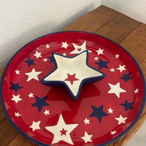 Celebrate with this Tropix Chips and Dip Serving Tray - Brand New in Box - Picture 8 of 11